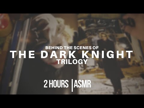 The Dark Knight Trilogy: Behind the Scenes | ASMR [soft-spoken, page turning, Batman]