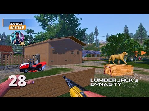 Revamping the Garage & Fence! - Lumberjack's Dynasty Gameplay Part 28