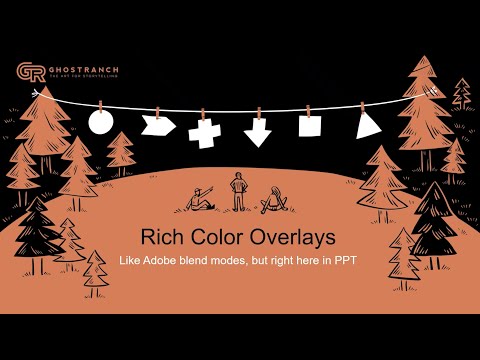 Rich Color Overlays in PPT (That look like the Adobe Multiply Blend Mode)