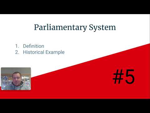 EOC Review: Parliamentary System