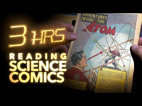 (3 Hrs) Reading 1950's Science Comics (Rockets, Atoms, Electricity, Lightbulbs, History)