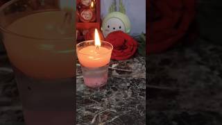 DIY magic water candle😱🕯️#trendingshorts #magic #viralshort #candlecraft #diy #watercandletutorial