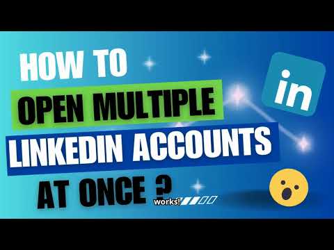 How to open multiple account links in LinkedIn | with chrome Extension