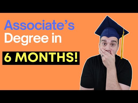 Fastest Associate's Degrees in the US | Degree in 6 Months!