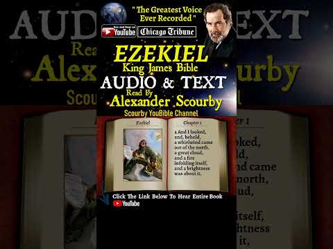 26~Book of Ezekiel | By A. Scourby | AUDIO & TEXT | God is Spirit, Truth & Love #youtubeshorts