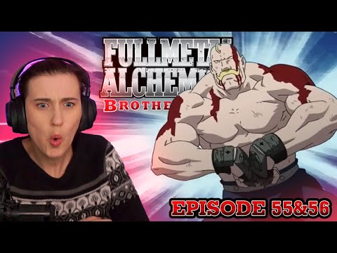 Reaction to Fullmetal Alchemist: Brotherhood | Episode 55-56 | First time watching