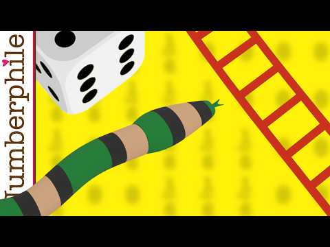 The Beautiful Math of Snakes and Ladders - Numberphile