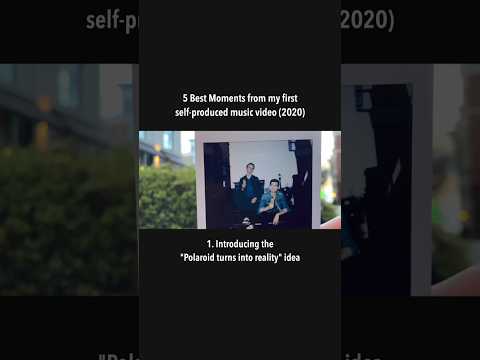 5 Best Moments from my first Self-Produced Music Video (“Snapshot” 2020) #finalcut #videoediting
