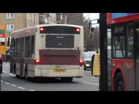 E200 Go Ahead London Commercial SE90 YX11CPU Displaying Southern Rail Replacement at Whitechapel A11