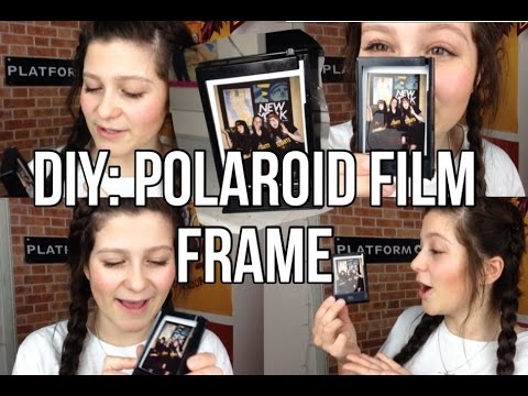 DIY: Polaroid film frame