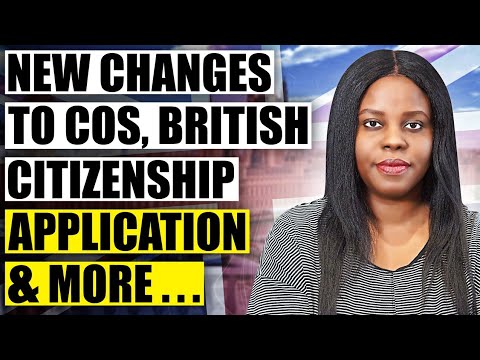 Changes To Work Sponsorship & British Citizenship Application Announced Jan 25