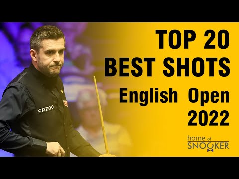 TOP 20 Best Snooker Shots! English Open 2022!