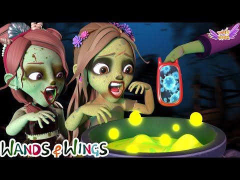 Princesses Turn Into Zombies | Zombie Princesses + Spooky Halloween Castle | Princess Halloween Song