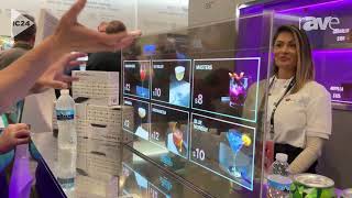 InfoComm 2024: LG Electronics Demos webOS Digital Signage Platform on Transparent Touch OLED Display