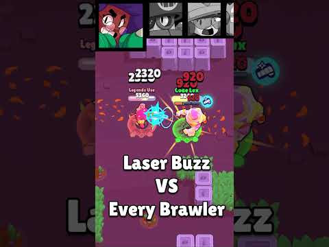 Laser Buzz Lightyear 1v1 VS Every Brawler #brawlstars