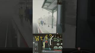 I Think I Just Hit Someone With My Train?? Train Sim World 3 #shorts