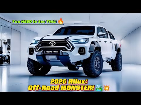 2026 Toyota Hilux: The Ultimate Pickup Truck Redefined | Price, Features & Off-Road Capability!