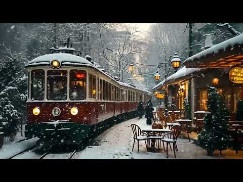 Music in the winter cafe❄️Soft jazz, the most beautiful jazz music in the world helps to relax