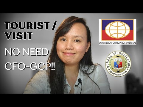 Tourist or Visit Visa holders with foreign partners hindi na kailangan ng CFO-GCP