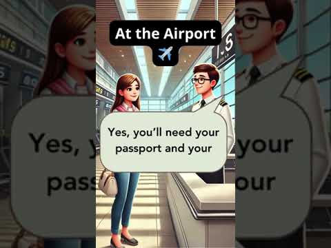 Practical English Conversation at the Airport - Improve Your Speaking Skills!