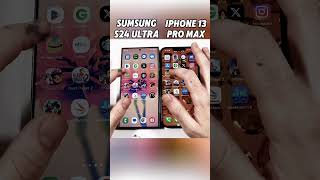 iPhone 13 Pro Max vs Samsung S24 Ultra SPEED TEST! 🚀 Who’s the REAL SPEED KING? 👑#shorts#viralvideo