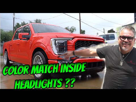 Plans On Customizing The Color Inside The Headlight From A FORD F-150 !!!