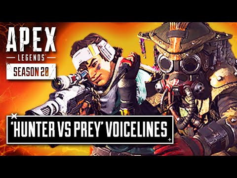 *New* Hunter VS Prey (Inner Beast) Voicelines - Apex Legends Season 20