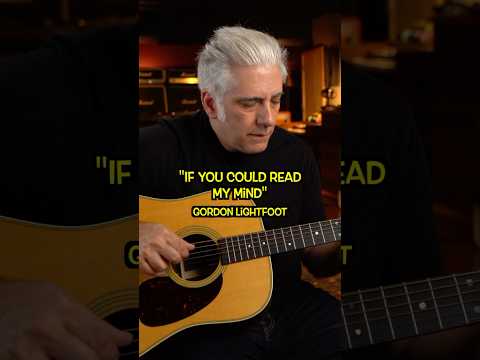 Gordon Lightfoot’s “￼If You Could Read My Mind” #guitar #gordonlightfoot #singersongwriter #shorts