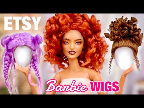 Testing Barbie Doll WIGS! (Gone Wrong?)