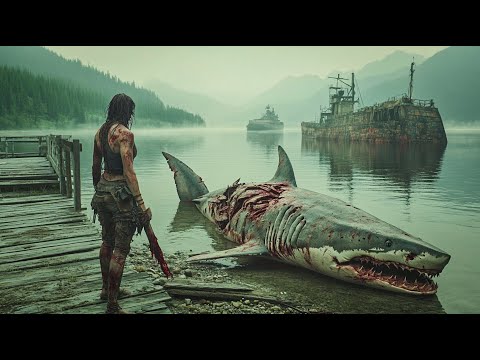 The lake becomes a death trap for residents | Best Action, Horror Movie | Bull Shark | English Film