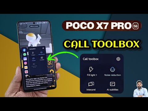 Poco X7 Pro 5G : How To Use Call Toolbox