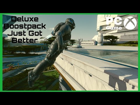 Movement Just Got A Whole Lot Cooler | Starfield Boostpack Deluxe Paid Mod Updated Review (XBOX/PC)