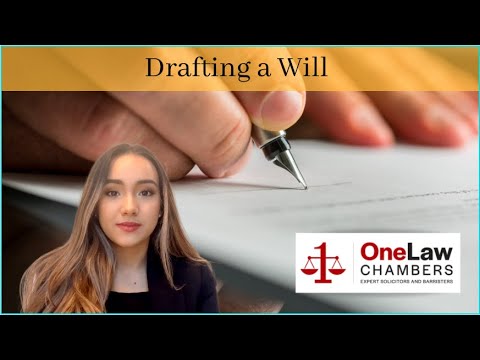 Drafting a Will with OneLaw Chambers