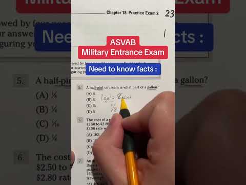 ASVAB Arithmetic Reasoning answers walkthrough 5