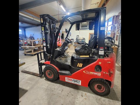 Eco Cottages Auction - Lot 1: 2015 Forkforce Gas Powered Forklift