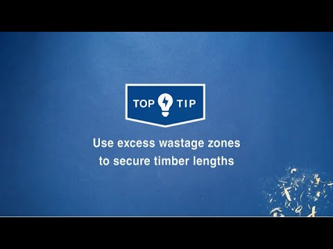 Wickes Top Tips - Use excess wastage zones to secure timber lengths