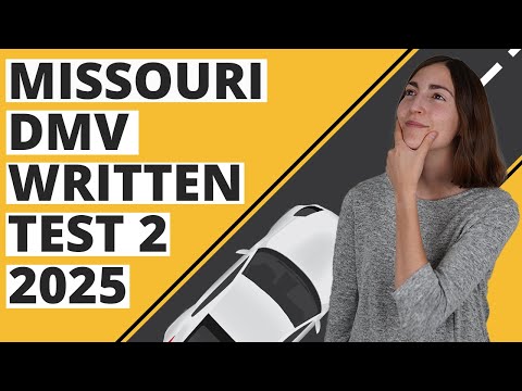 Missouri DMV Written Test 2 2025 (60 Questions with Explained Answers)