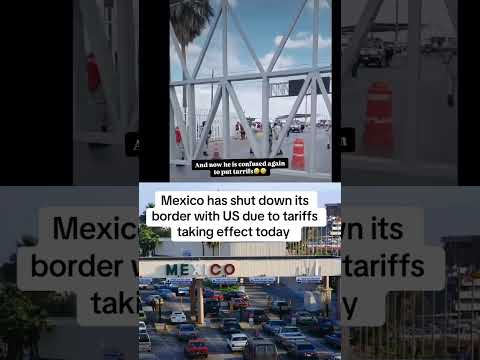 Canada/USA/Mexico tarrif #usa #tarrifs #tarrif #canadalife #usanewstoday #trumpnews #mexico #border