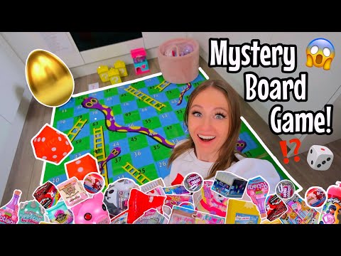 GIGANTIC MYSTERY *BOARD GAME* CHALLENGE WITH OVER 1,000 MYSTERY TOYS!!😱🎲🪜🐍⁉️(MUST SEE OMG!!🫢)