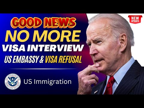 No More Visa Interviews 2024: Big Changes in US Visa Process, US Embassy & Visa Refusal | USCIS News