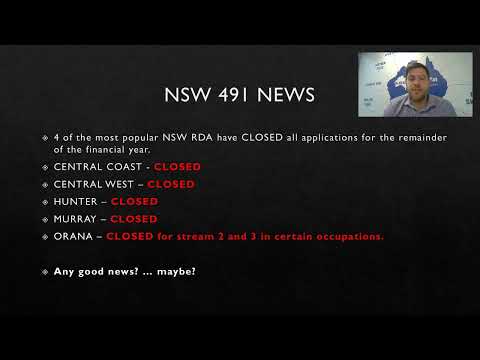 NSW 190 visa and 491 visa - UPDATE March 2022 : Australian Migration Visa