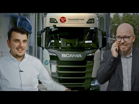 How Scania supports Transpartner Logistics in moving cargo across borders