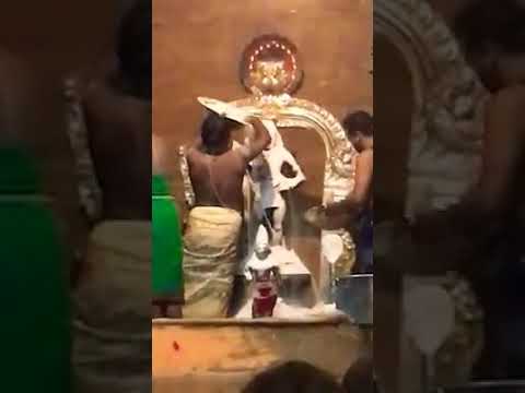 Subramanyeswara Swamy bhasma Abhishekam