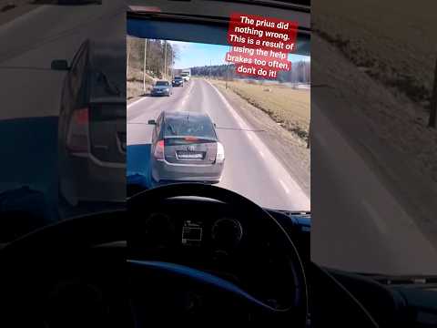 Almost crashing into a Prius! #truck #driving #crash Check comments for more info, FULL VID. BELOW!