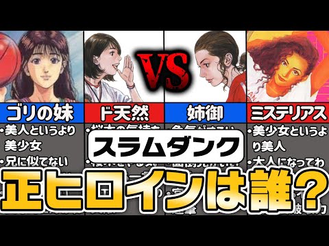 【スラムダンク】もしも彼女（恋人）にするなら？晴子VS彩子【ゆっくり解説】