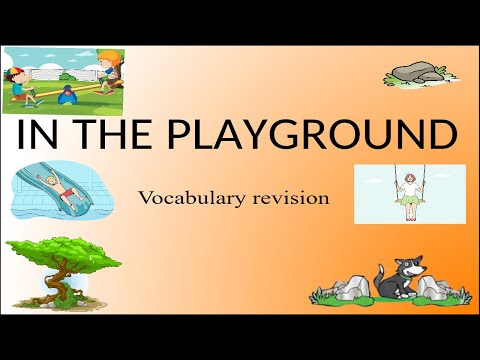 In the Playground - Vocabulary revision