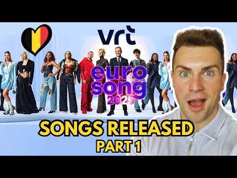 LET’S REVIEW THE BELGIAN NATIONAL FINAL PART 1 | EUROSONG 2025