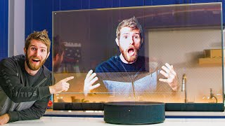 I bought a TRANSPARENT TV for $7000 :*(