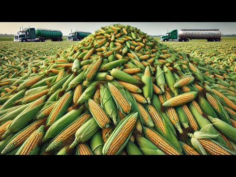 How American Farmers Harvest and Process Millions of Tons of Sweet Corn