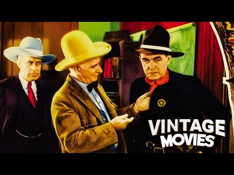 Harry Carey Sr. and Gibson Gowland Western Action Movie | Black and White | Vintage Movies